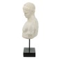 Artekko Bust Γκρι Διακοσμητική Προτομή Ρητίνης (29.5x17x54)cm