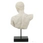 Artekko Bust Γκρι Διακοσμητική Προτομή Ρητίνης (29.5x17x54)cm