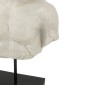 Artekko Bust Γκρι Διακοσμητική Προτομή Ρητίνης (29.5x17x54)cm