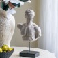 Artekko Bust Γκρι Διακοσμητική Προτομή Ρητίνης (29.5x17x54)cm