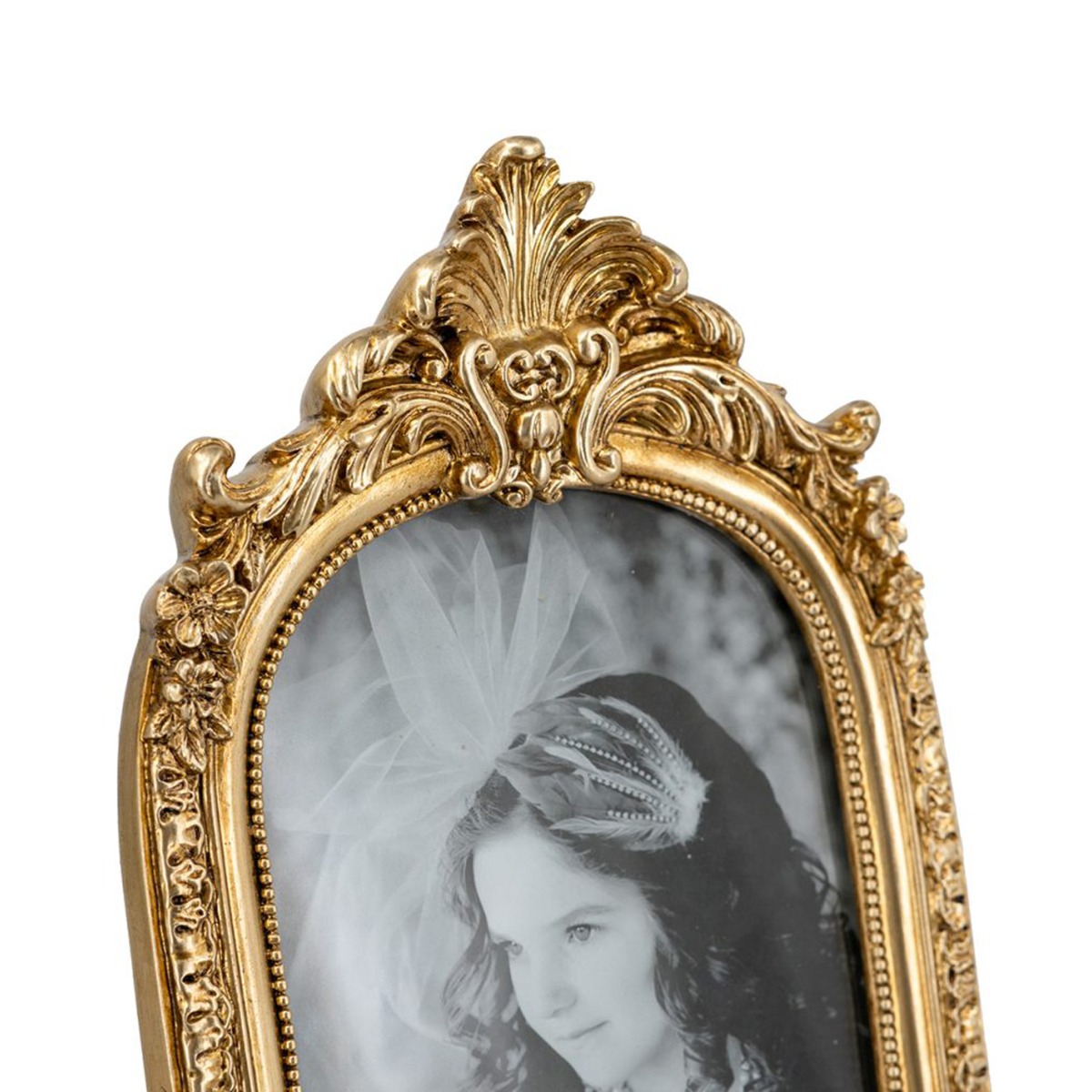 Artekko Frame Χρυσή Κορνίζα Ρητίνης για Φωτογραφία 5Χ7" (16x2.5x24.5)cm