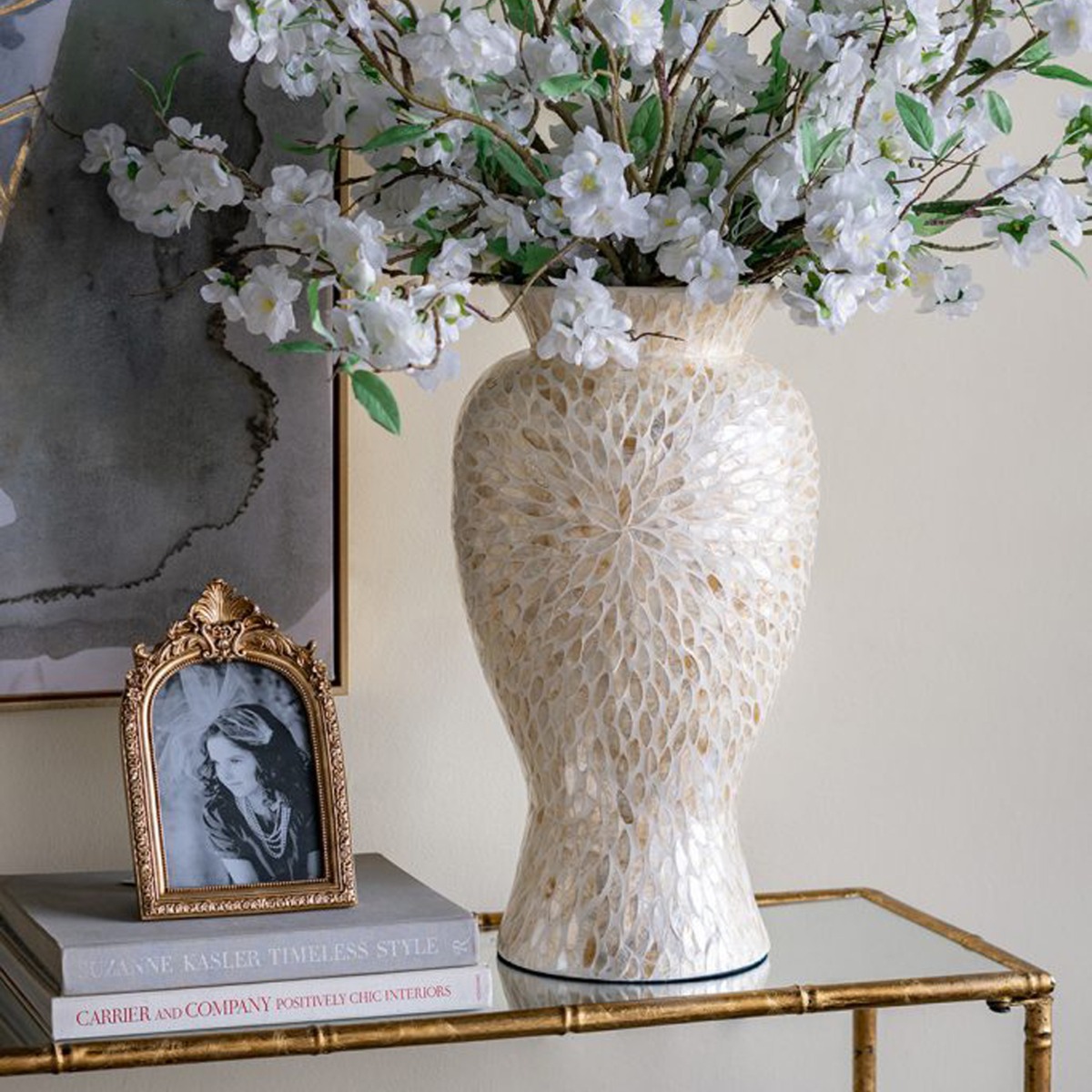 Artekko Frame Χρυσή Κορνίζα Ρητίνης για Φωτογραφία 5Χ7" (16x2.5x24.5)cm