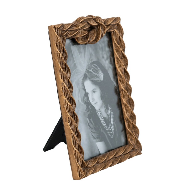 Artekko Frame Μπρονζέ Κορνίζα Ρητίνης για Φωτογραφία 4Χ6" (13x2.3x18)cm