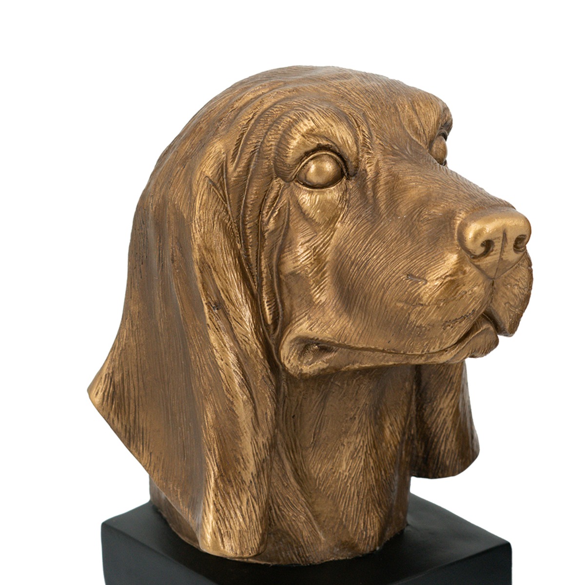 Artekkol Bookends Μπρονζέ Βιβλιοστάτες Ρητίνης με Σκυλιά (17.8x15x22)cm 2pcs