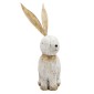 Artekko Animal Διακοσμητικός Λαγός από Μαγνήσιο σε Λευκή Πατίνα (35x15.5x53)cm