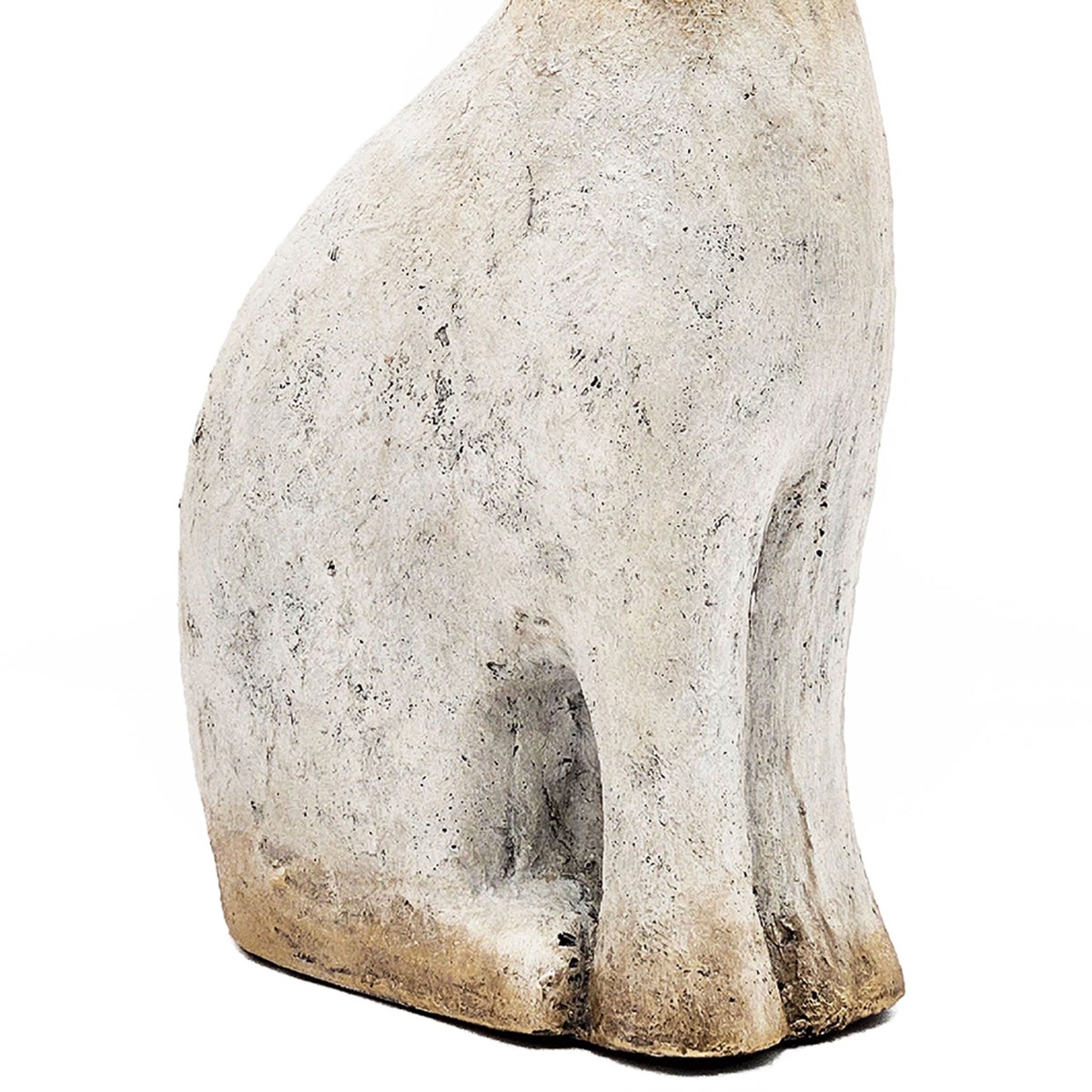 Artekko Animal Διακοσμητικός Λαγός από Μαγνήσιο σε Λευκή Πατίνα (25x14.5x63)cm