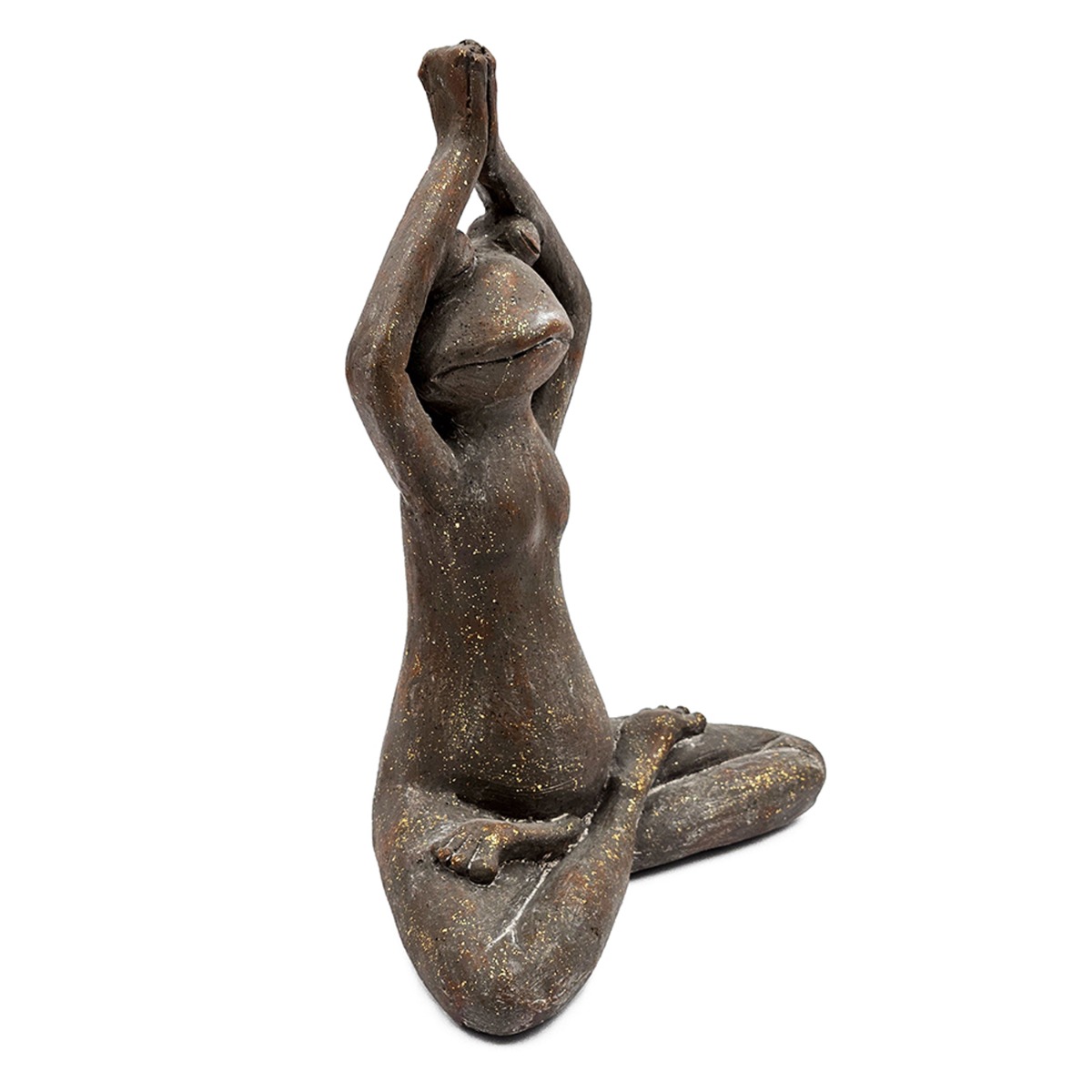 Artekko Animal Καφέ Διακοσμητικός Βάτραχος από Μαγνήσιο (29x38x17)cm