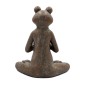 Artekko Animal Καφέ Διακοσμητικός Βάτραχος από Μαγνήσιο (30x18x34)cm