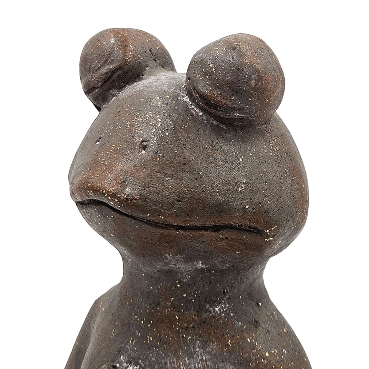 Artekko Animal Καφέ Διακοσμητικός Βάτραχος από Μαγνήσιο (30x18x34)cm