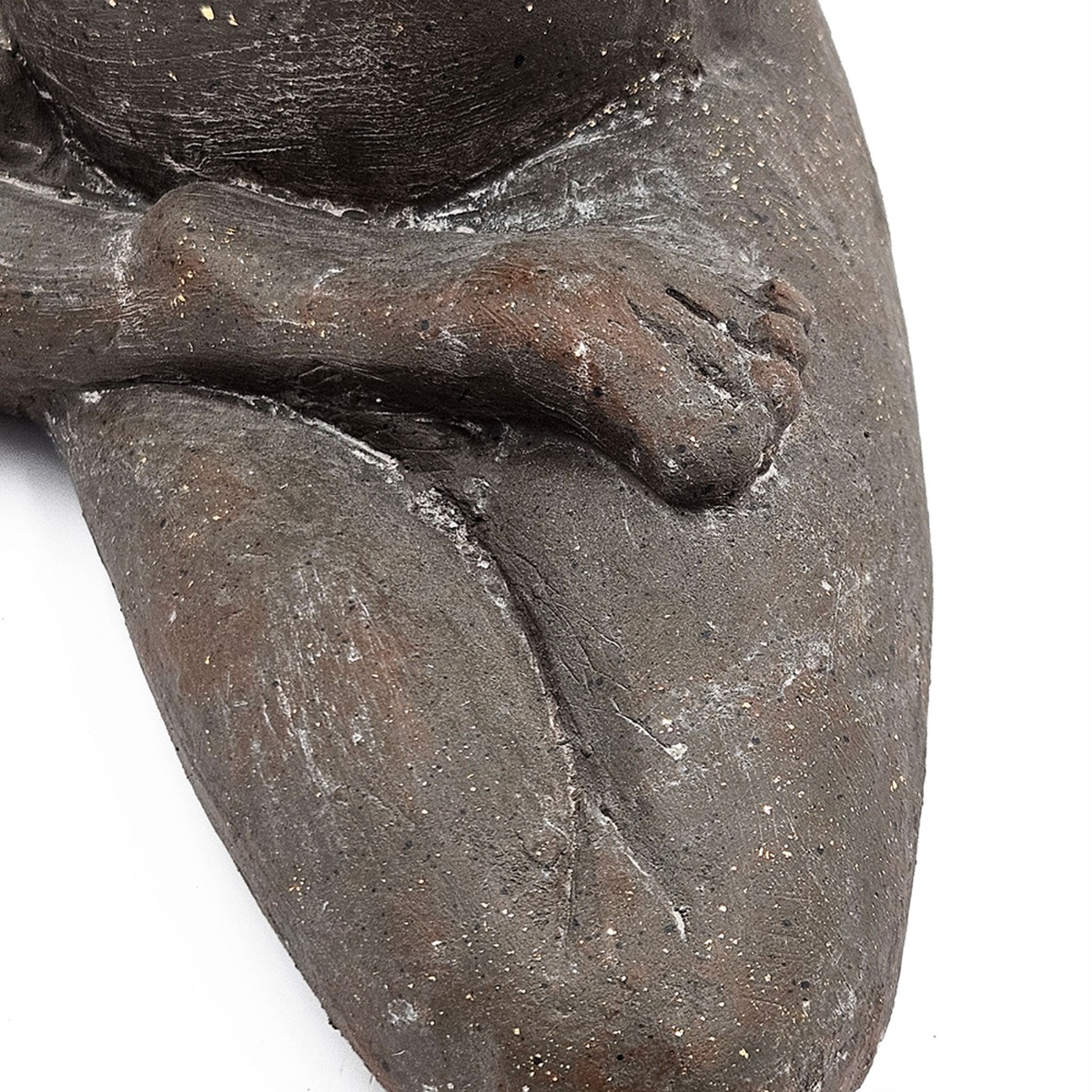 Artekko Animal Καφέ Διακοσμητικός Βάτραχος από Μαγνήσιο (30x18x34)cm