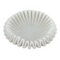 Artekko Coral Λευκό Διακοσμητικό Μπολ Ρητίνης (34x34x9.5)cm