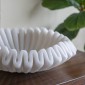 Artekko Coral Λευκό Διακοσμητικό Μπολ Ρητίνης (34x34x9.5)cm