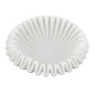 Artekko Coral Λευκό Διακοσμητικό Μπολ Ρητίνης (34x34x9.5)cm