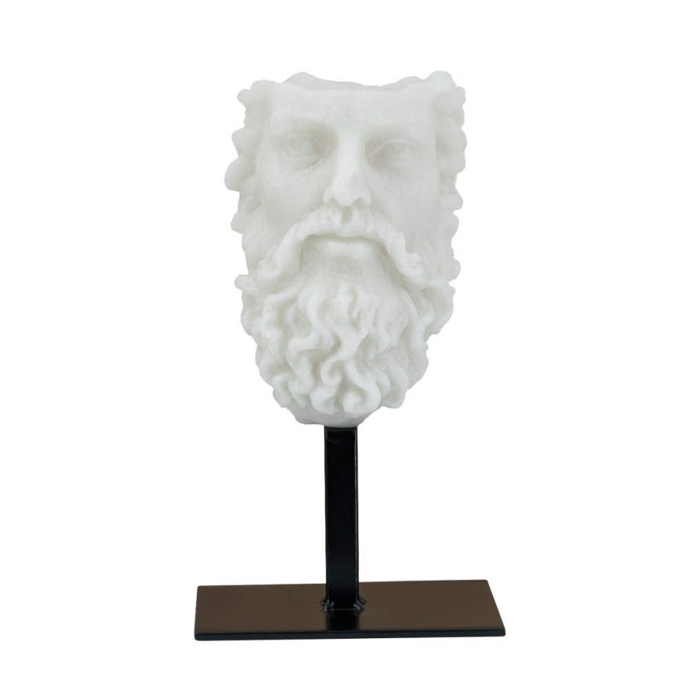 Artekko Figurine Λευκό Επιτραπέζιο Διακοσμητικό Ρητίνης (14.8x12.3x25.8)cm