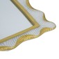 Artekko Frame Λευκός Καθρέπτης Ρητίνης με Χρυσές Λεπτομέρειες (36.2x2.2x40.5)cm