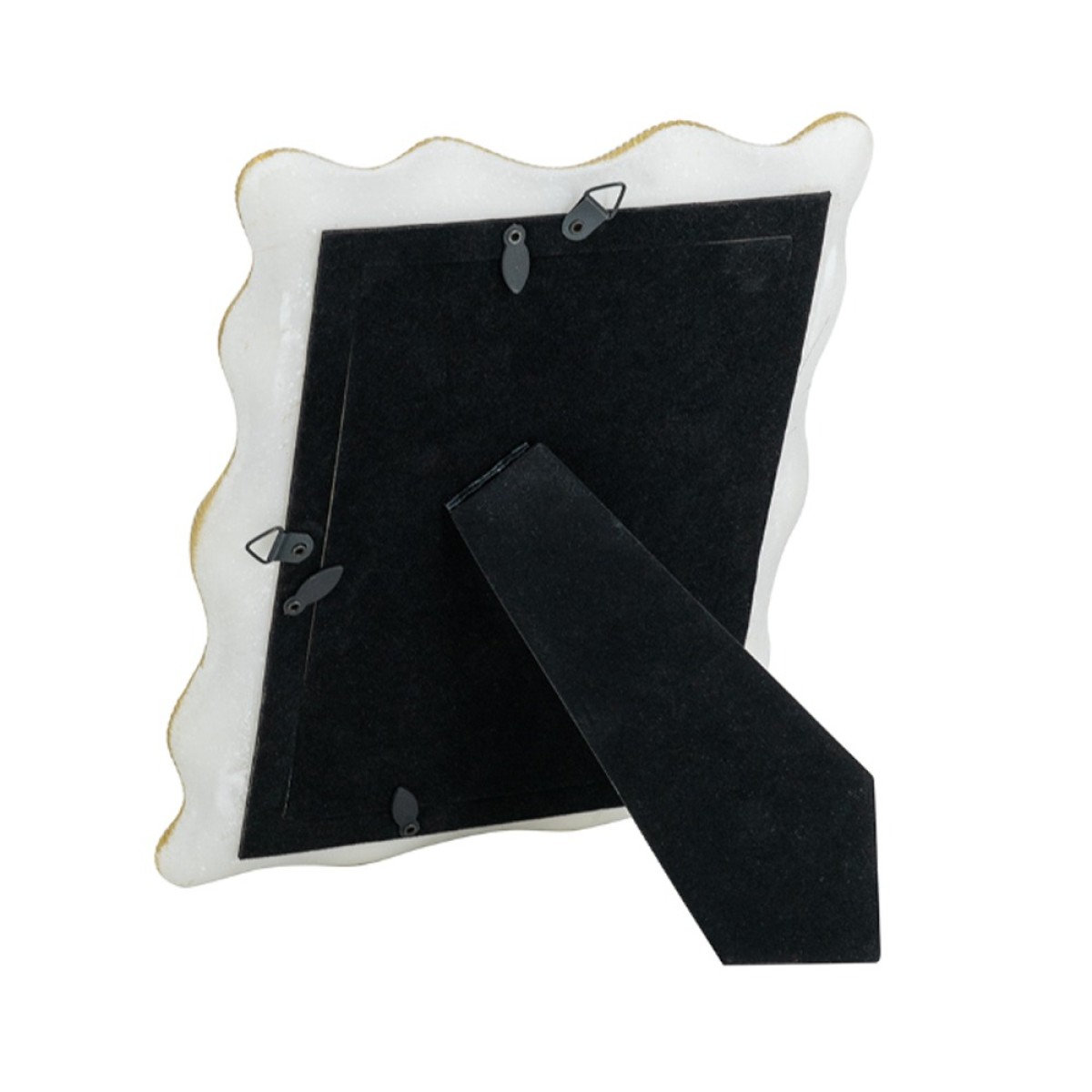 Artekko Frame Λευκή Κορνίζα Ρητίνης για Φωτογραφία 4Χ6" με Χρυσές Λεπτομέρειες (17.1x2.2x21.7)cm