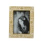 Artekko Frame Λευκή Κορνίζα Ρητίνης για Φωτογραφία 5Χ7" με Χρυσές Λεπτομέρειες (18x1.8x23)cm