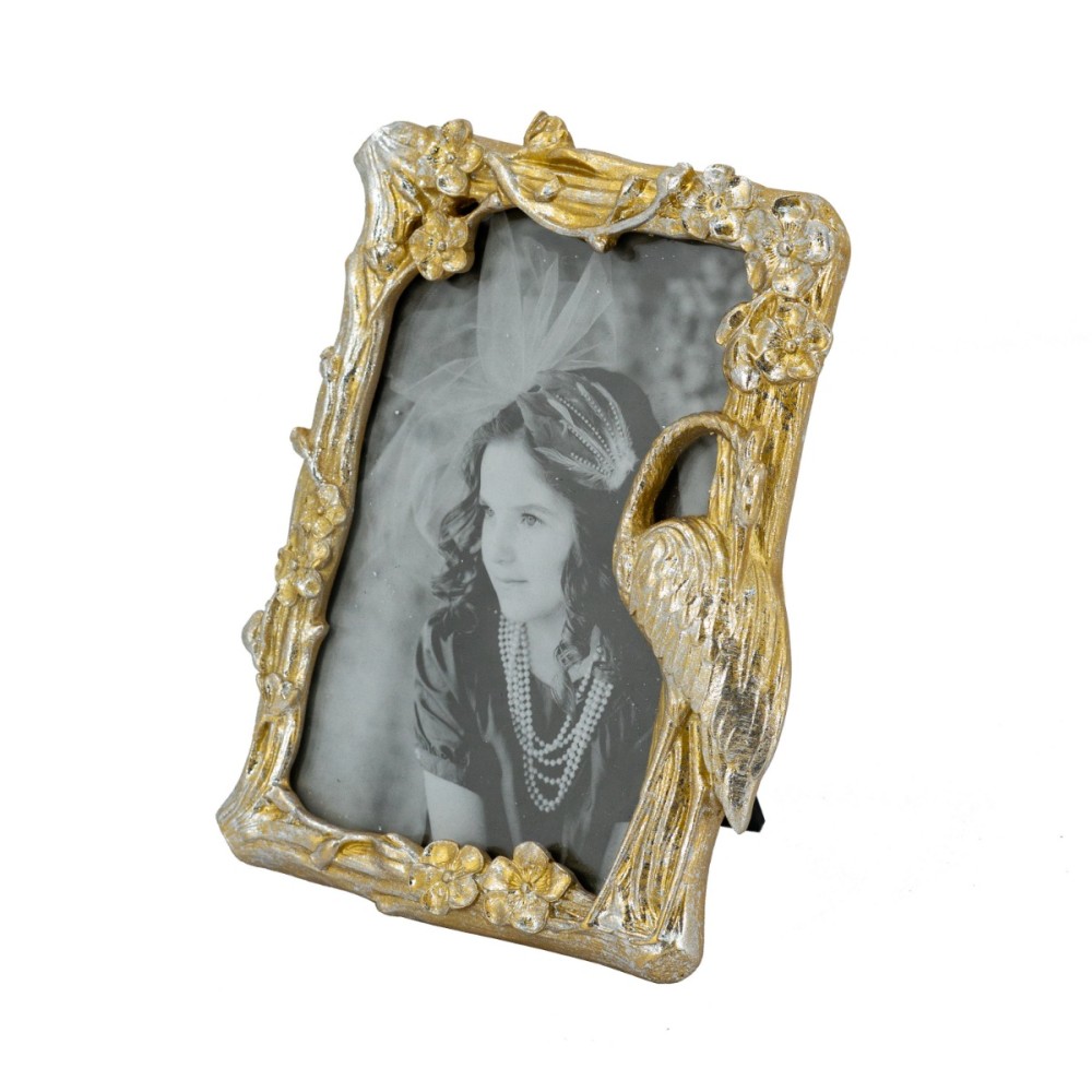 Artekko Frame Χρυσή Κορνίζα Ρητίνης για Φωτογραφία 4Χ6" (14.5x2.4x18.5)cm