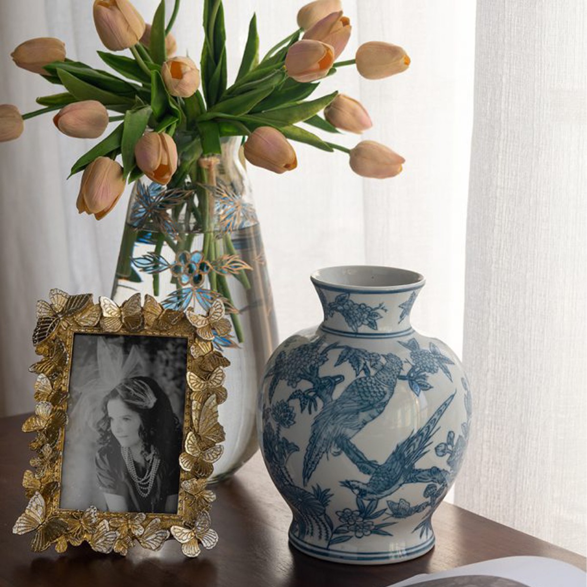 Artekko Frame Χρυσή Κορνίζα Ρητίνης για Φωτογραφία 4Χ6" (17x2.5x21.8)cm