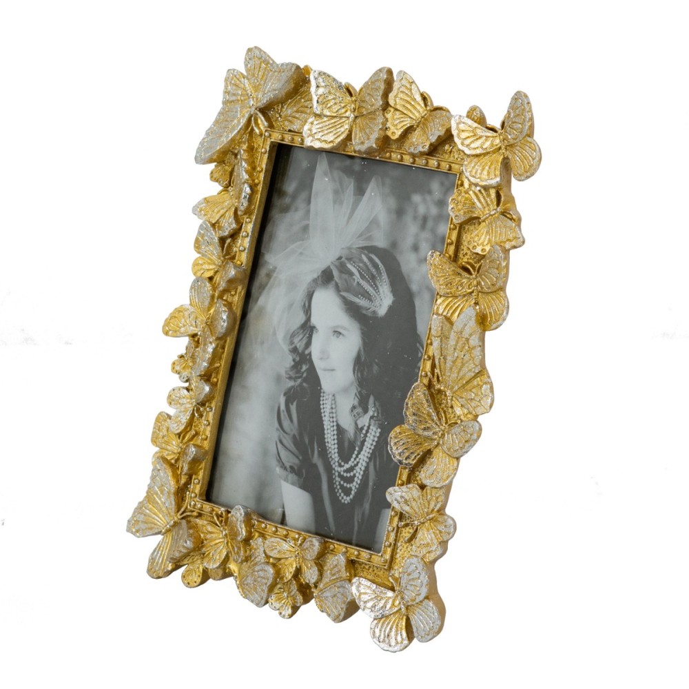 Artekko Frame Χρυσή Κορνίζα Ρητίνης για Φωτογραφία 5Χ7" (19.3x2x24.5)cm