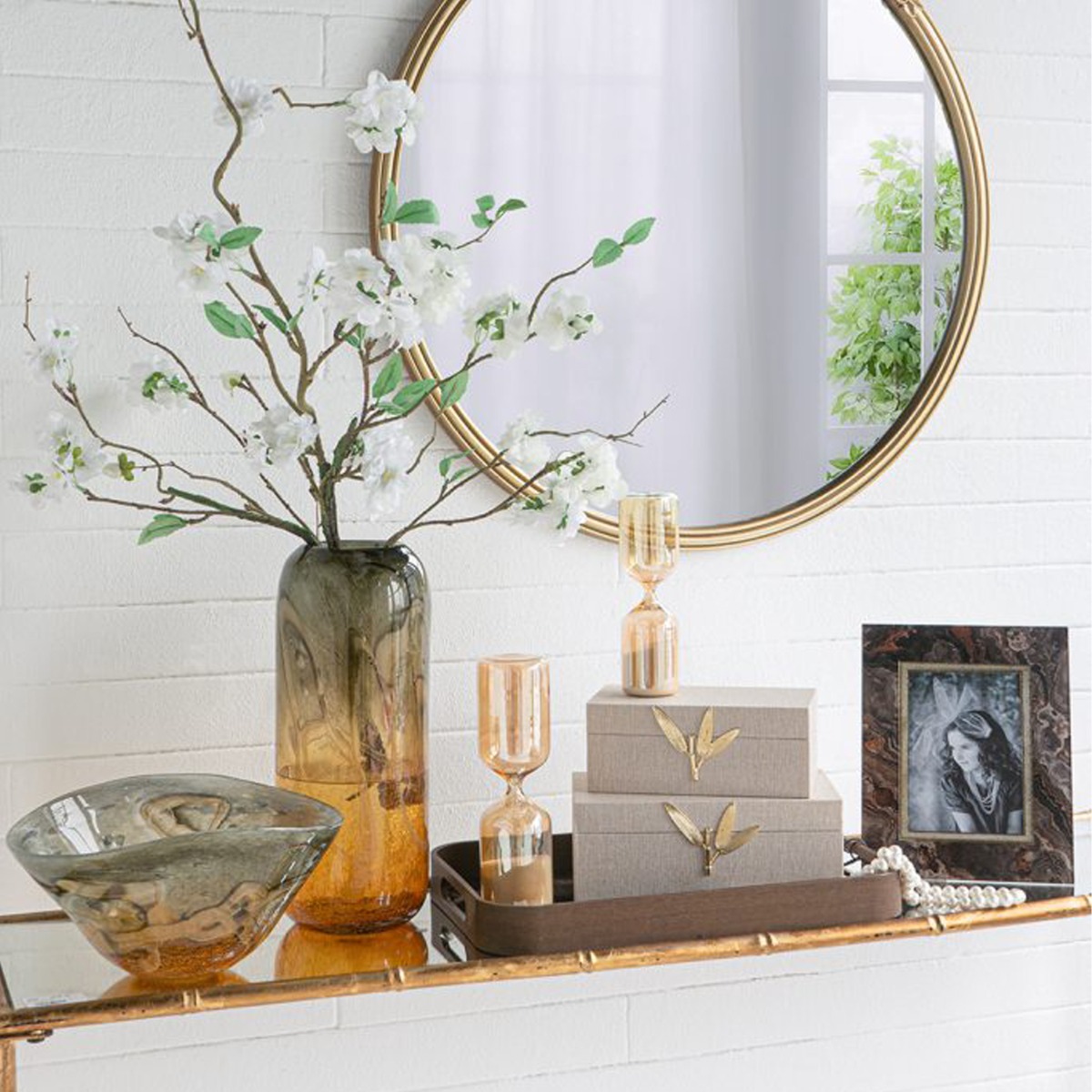 Artekko Zenn Καφέ Γυάλινη Κορνίζα για Φωτογραφία 5Χ7" (21.6x26.7x1.7)cm