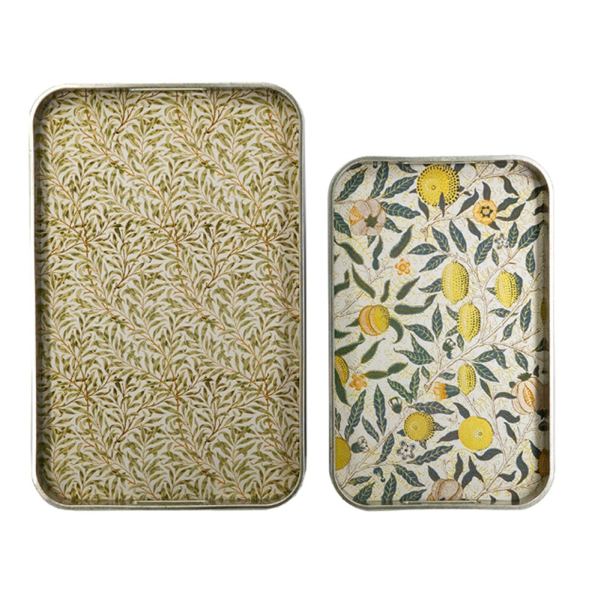 Artekko Zenn Πολύχρωμοι Διακοσμητικοί Δίσκοι με Γυάλινη Επιφάνεια (32.5x50.7x4.5)cm 2pcs