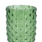 Artekko Glassy Πράσινο Γυάλινο Βάζο (21.5x21.5x32.6)cm