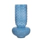 Artekko Glassy Μπλε Γυάλινο Βάζο (21.3x21.3x38.3)cm