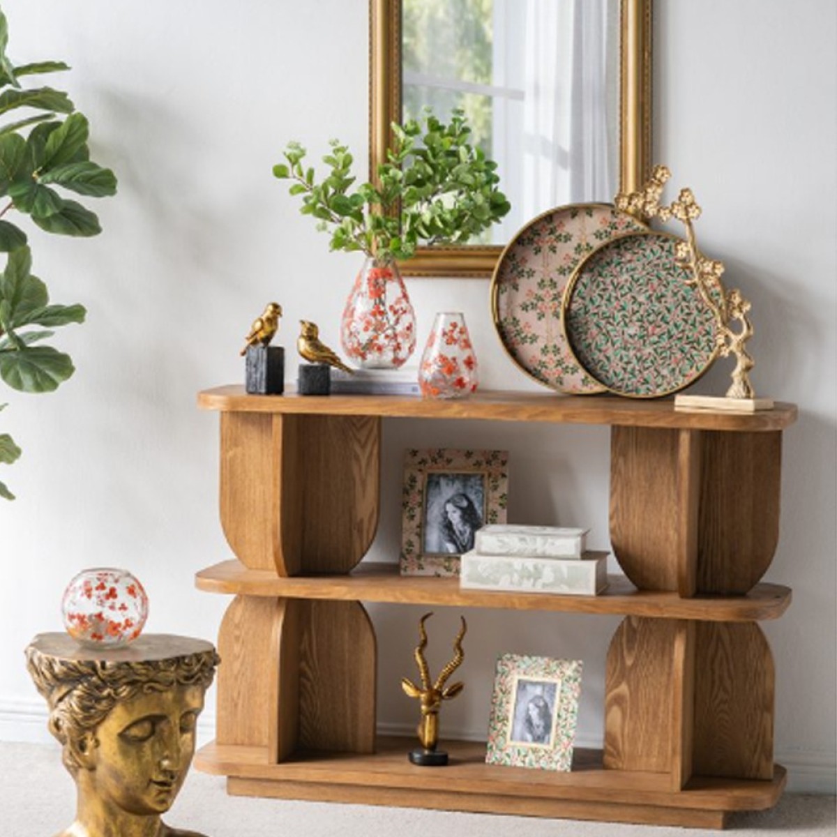 Artekko Animal Χρυσό Επιτραπέζιο Διακοσμητικό Ρητίνης με Κεφάλι Ταράνδου (14x13x30)cm Artekko Animal Χρυσό Επιτραπέζιο Διακοσμητικό Ρητίνης με Κεφάλι Ταράνδου (14x13x30)cm