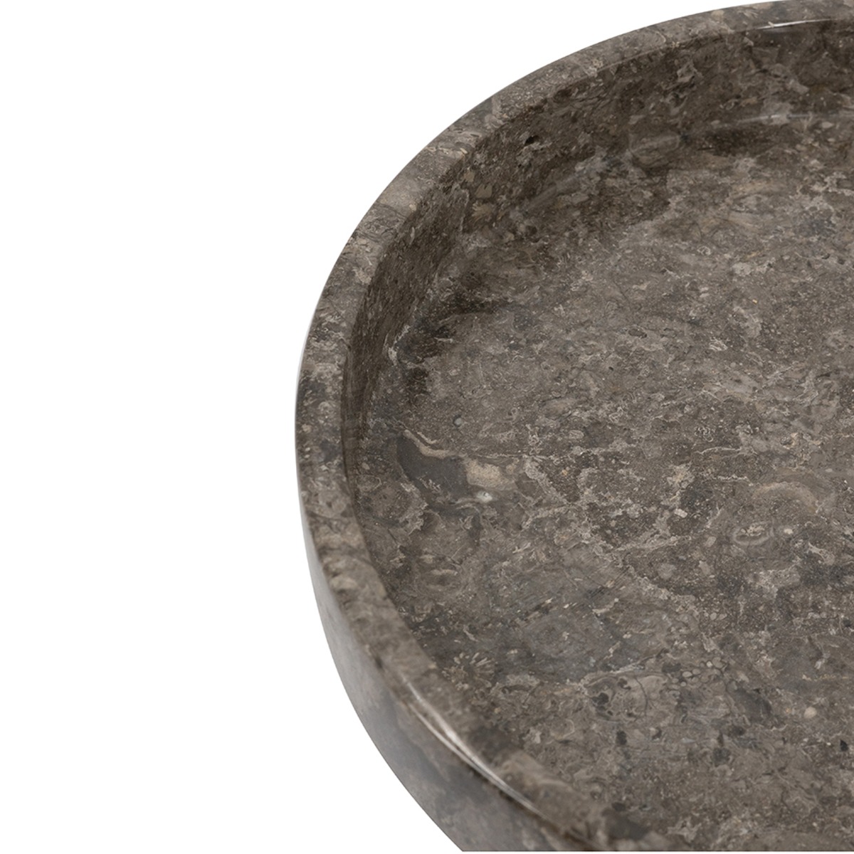 Artekko Marble Γκρι Μαρμάρινη Πιατέλα (25x25x8)cm