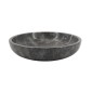 Artekko Marble Γκρι Μαρμάρινο Μπολ (21x21x4.5)cm