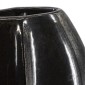 Artekko Glazed Μαύρο Κεραμικό Βάζο (30x10.5x50.5)cm