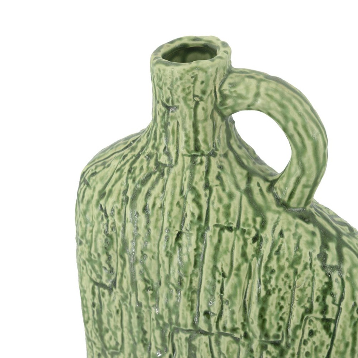 Artekko Bliss Κεραμικό Βάζο σε Πράσινες Αποχρώσεις (21.5x10x35)cm