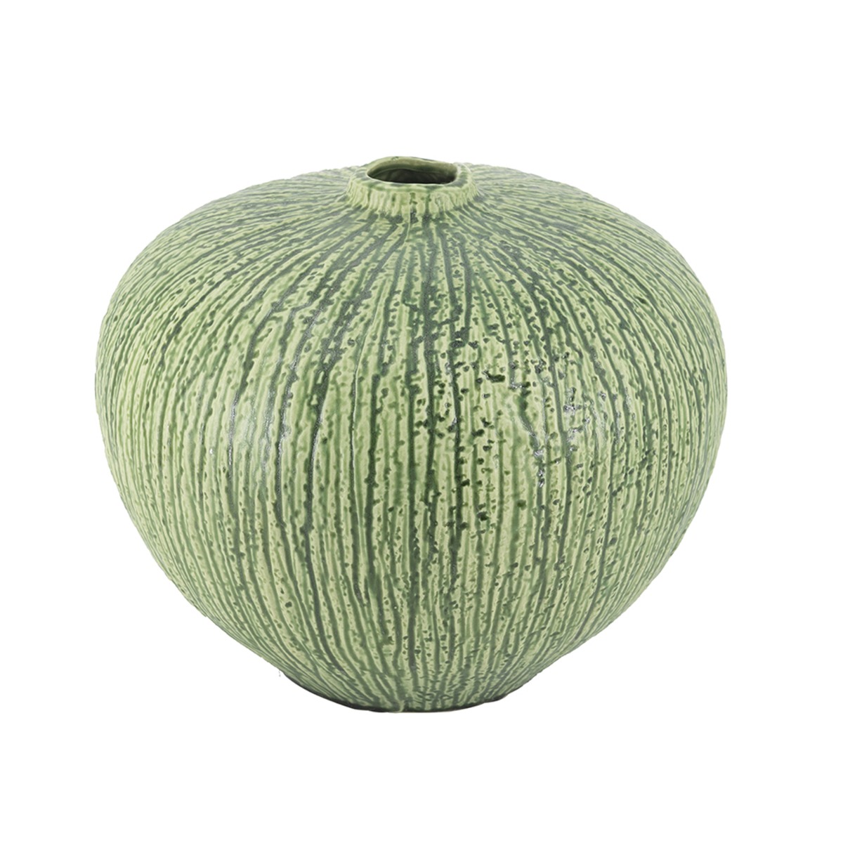 Artekko Bliss Κεραμικό Βάζο σε Πράσινες Αποχρώσεις (35x35x30)cm