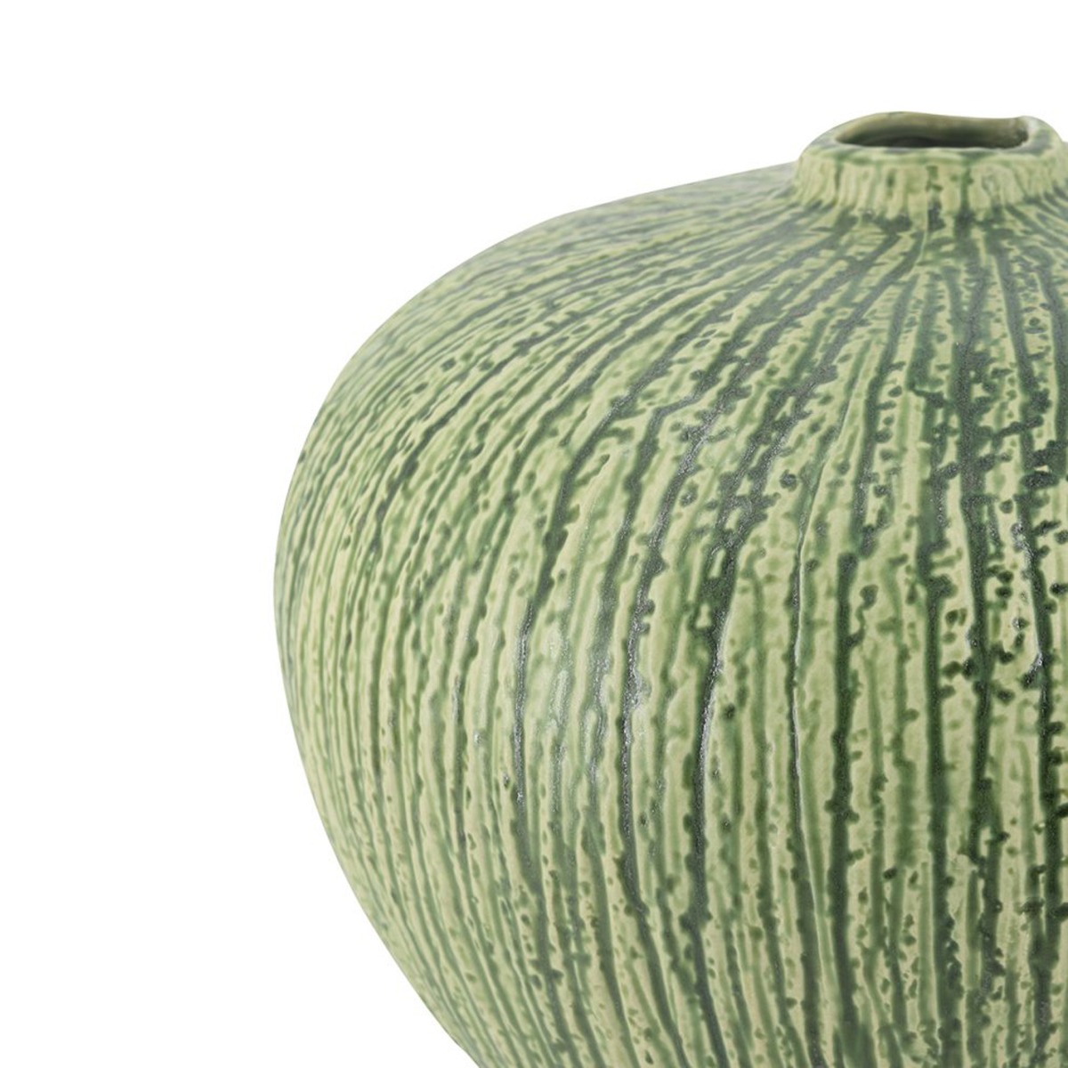 Artekko Bliss Κεραμικό Βάζο σε Πράσινες Αποχρώσεις (35x35x30)cm