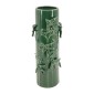 Artekko Glazed Πράσινο Κεραμικό Βάζο (14.5x14.5x37.5)cm