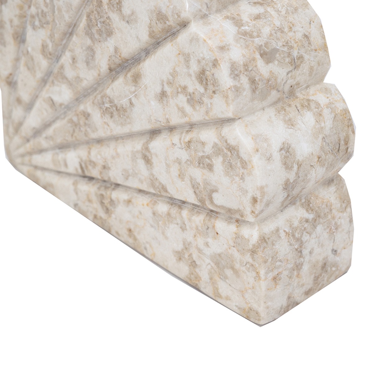 Artekko Bookends Μπεζ Μαρμάρινοι Βιβλιοστάτες (30x15x5)cm 2pcs Artekko Bookends Μπεζ Μαρμάρινοι Βιβλιοστάτες (30x15x5)cm 2pcs