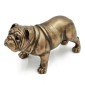 Artekko Animal Μπρονζέ Επιτραπέζιος Διακοσμητικός Σκύλος από Ρητίνη (26x12.7x14.8)cm