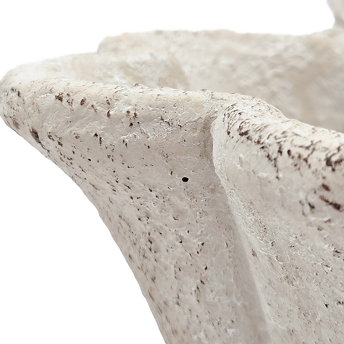 Artekko Cement Μπεζ Τσιμεντένιο Διακοσμητικό Δοχείο Κασπώ (20x18.5x19)cm