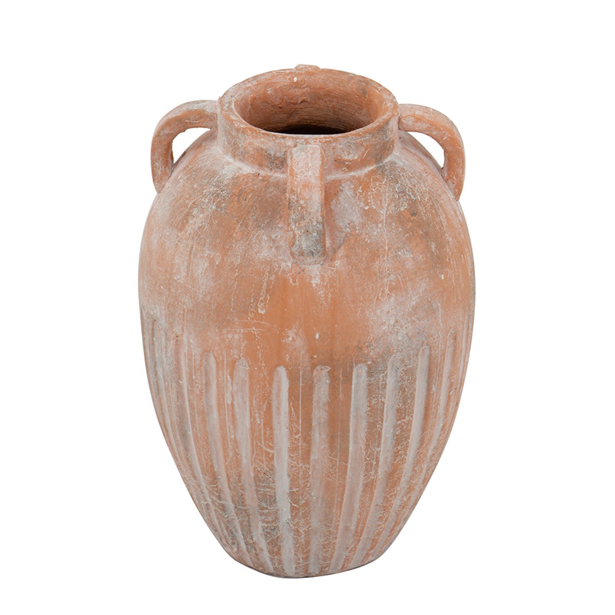 Artekko Candia Βάζο από Τερακότα (25.5x25.5x36)cm