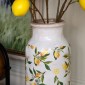 Artekko Lemon Λευκό Κεραμικά Βάζο με Λεμόνια (30x14.5x14.5)cm Artekko Lemon Λευκό Κεραμικά Βάζο με Λεμόνια (30x14.5x14.5)cm