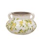 Artekko Lemon Λευκό Κεραμικό Βάζο με Λεμόνια (13.2x20.5x20.5)cm