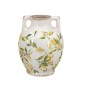 Artekko Lemon Λευκό Κεραμικό Βάζο με Λεμόνια (22x17x17)cm