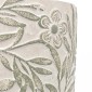 Artekko Cement Μπεζ Τσιμεντένια Διακοσμητικά Κασπώ με Σχέδια (17x17x16)cm 2pcs