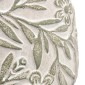 Artekko Cement Μπεζ Τσιμεντένια Διακοσμητικά Κασπώ με Σχέδια (17x17x16)cm 2pcs