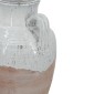 Artekko Candia Βάζο από Τερακότα σε Λευκό με Μπεζ (22x22x40)cm Artekko Candia Βάζο από Τερακότα σε Λευκό με Μπεζ (22x22x40)cm