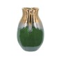 Artekko Electric Κεραμικό Βάζο Κανάτα σε Πράσινο με Μπρονζέ (20.5x16x25)cm Artekko Electric Κεραμικό Βάζο Κανάτα σε Πράσινο με Μπρονζέ (20.5x16x25)cm
