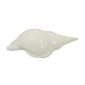 Artekko Andes Λευκό Κεραμικό Επιτραπέζιο Διακοσμητικό Κοχύλι (31x15x11)cm