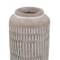 Artekko Cement Μπεζ Τσιμεντένιο Βάζο (14x14x30)cm