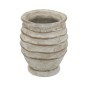Artekko Cement Μπεζ Τσιμεντένιο Βάζο (18x18x23)cm